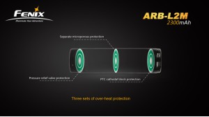Fenix 18650 - 2300mAh - Acumulator - ARB-L2M